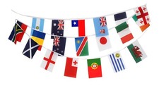 Rugby World Cup Multi Nation Bunting  20 Countries