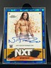 2025 Topps WWE Chrome Sapphire NATHAN FRAZER Autographed Card