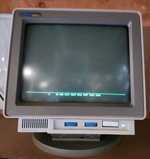 Vintage 1995 IBM InfoWindow II 3486 CRT Display Terminal POWER TESTED w/ Key