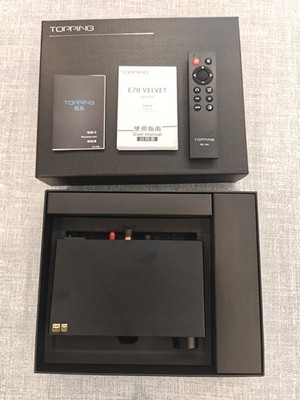 TOPPING E70 VELVET AK4191 AK4499EX USB DAC Bluetooth 5.1 XLR  LDAC Decoder