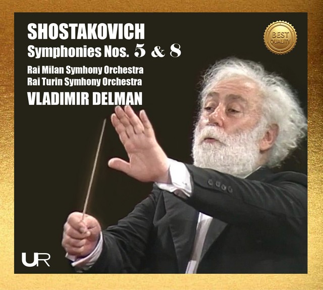 WS121431 Vladimir Delman; Rai Milan Sym Delman Conducts Shostakovich: Symphonies
