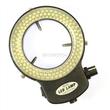 Brand New 144 Led Adjustable Microscope Ring Light Illuminator wt