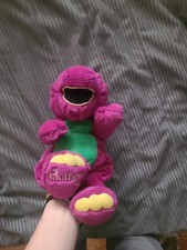 Barney The Dinosaur Plush Lyons Group Dakin 1992 Purple Stuffed Toy 12 Vintage