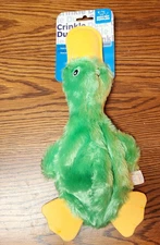 Best Pet Supplies Green Crinkle Duck new with tags
