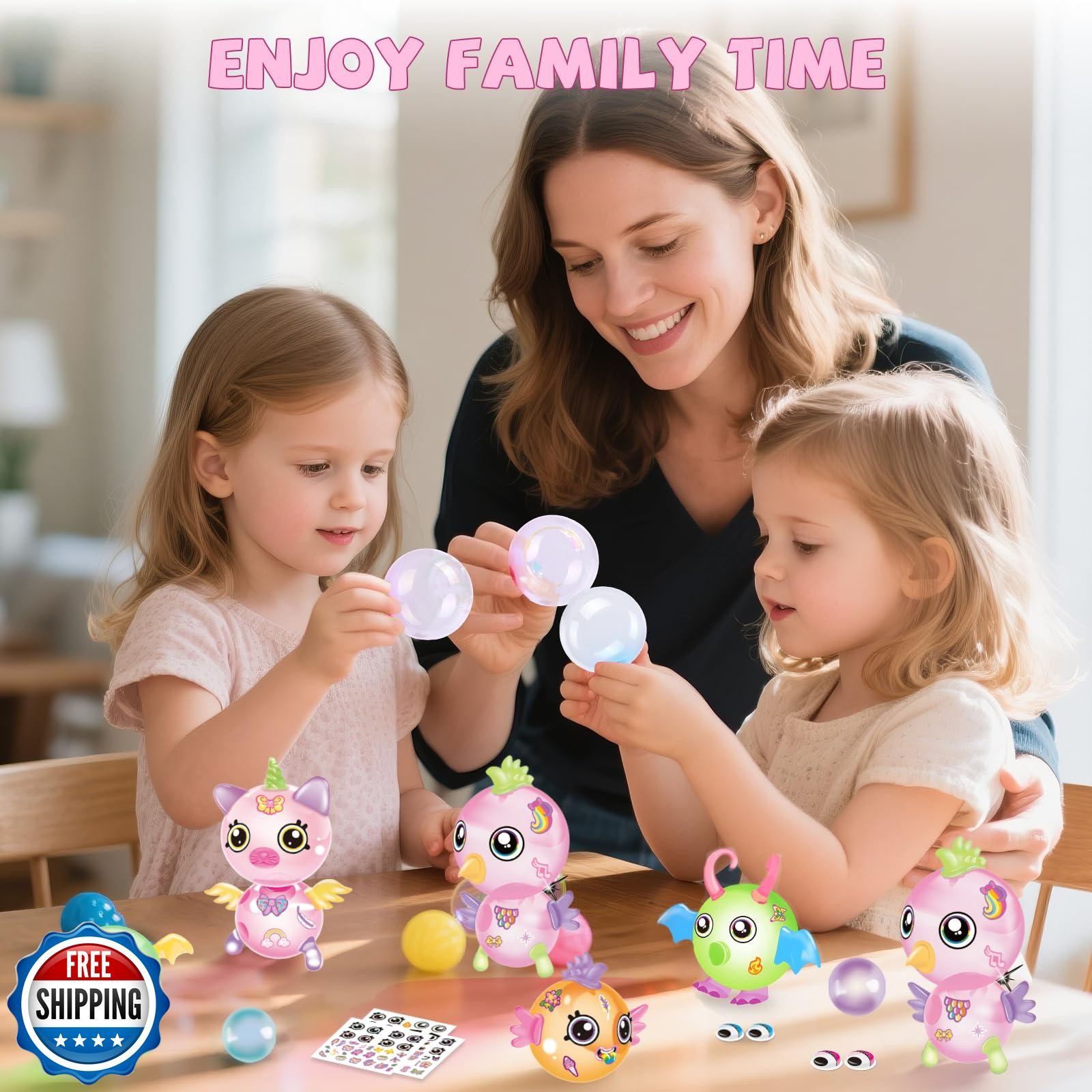 Kenvc DIY Craft Kits Toys Accessories, Balloon Toy Accessories, A