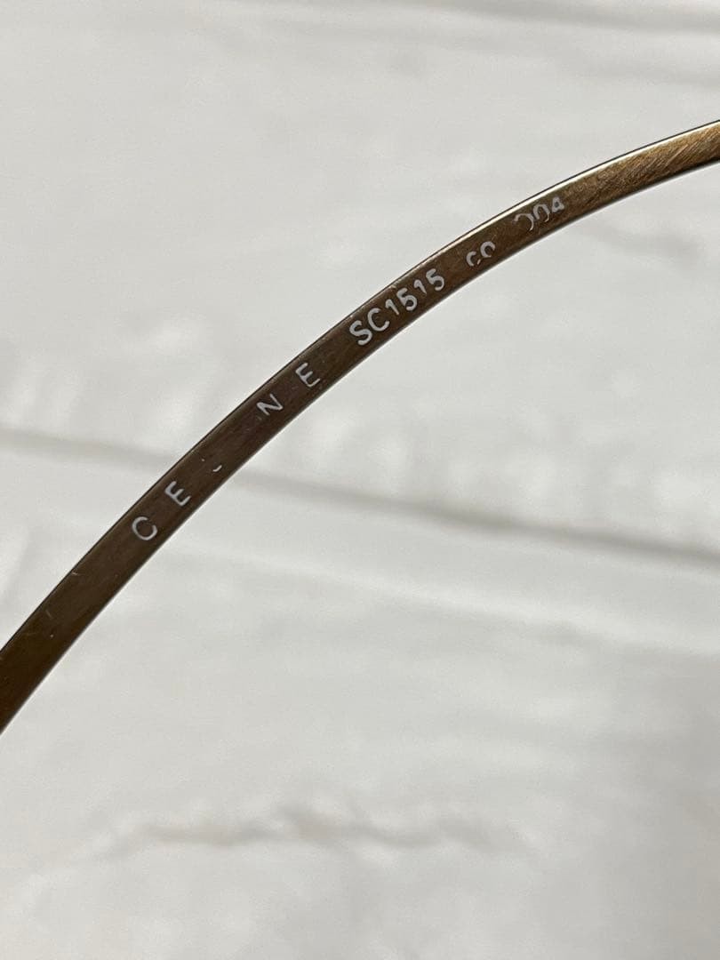 CELINE Sunglasses Brown Frame Gradient Lenses Sid… - image 6