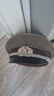 Schirmmütze für Offiziere der Nationalen Volksarmee (NVA)