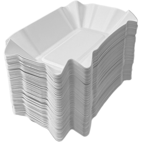 BIOZOYG Pommes Schalen Pappe 400ml 1000 Stück braun Currywurst Schale - Snackschalen und