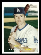 2006 Topps Heritage #233 Jeff Kent Card Los Angeles Dodgers