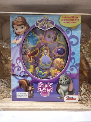 Sofia The First Princess Disney Junior Stuck On Stories Book New Gift COLLECT gi