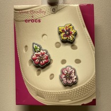 Vera Bradley x Crocs Floral Jibbitz Charms 3-pack - NWT