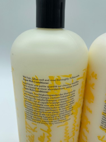 Bb BUMBLE & BUMBLE Gentle Shampoo & Super Rich Conditioner Set 33.8 oz 1 Liter - Picture 3 of 3