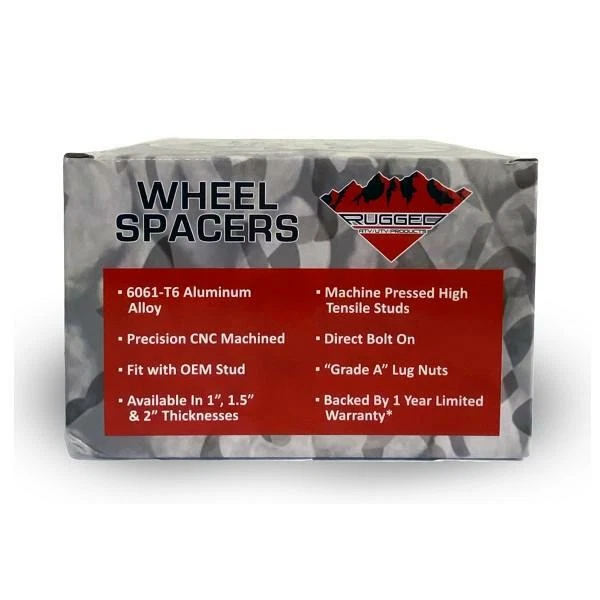 Rugged 2" Wheel Spacer | POLARIS RANGER RZR SPORTSMAN | 4x156 3/8-24 - Image 2 of 2