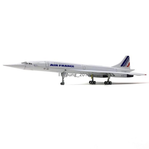 1:200 1976 Concorde Air France Airplane Model Diecast Metal Aircraft Model - Picture 8 of 12
