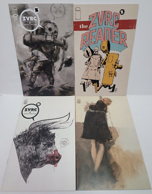 ZOMBIES VS ROBOTS CLASSICS ZVRC #1-4B  Cover IMAGE FULL Set Mature