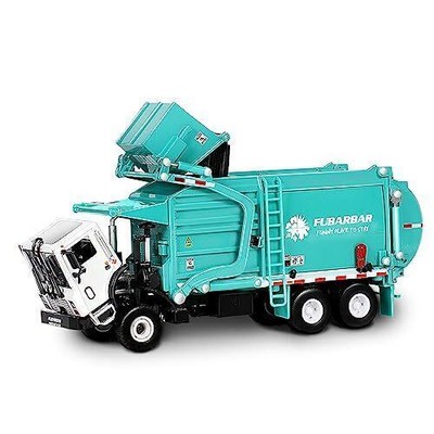 Garbage Truck Toys  1:43 Bruder Tonka Trash Trucks Model for Boys Metal Diecase