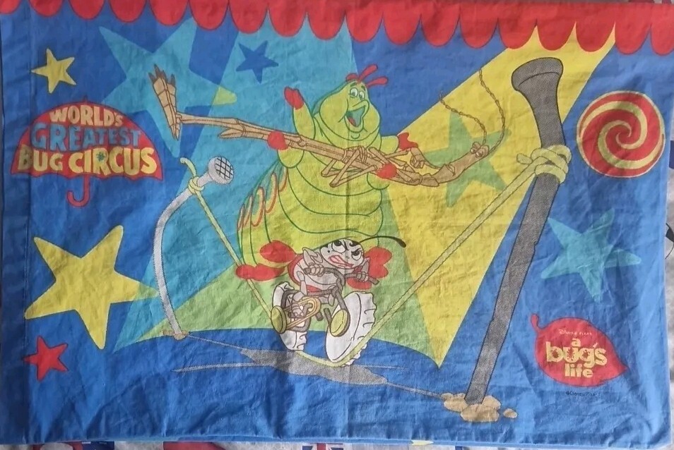 Disney 'A Bug's Life' Kids Duvet and Pillow Cover Set eBay