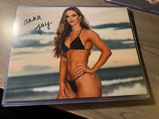 Anna Jay Signed 8x10 Aew 