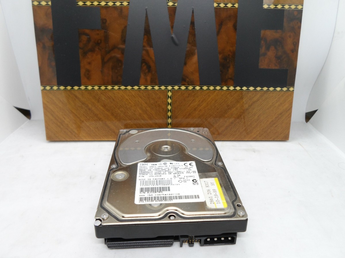 HP DEC 25L1810 DNES-30917 IBM 9GB SCSI 68-Pin 3.5