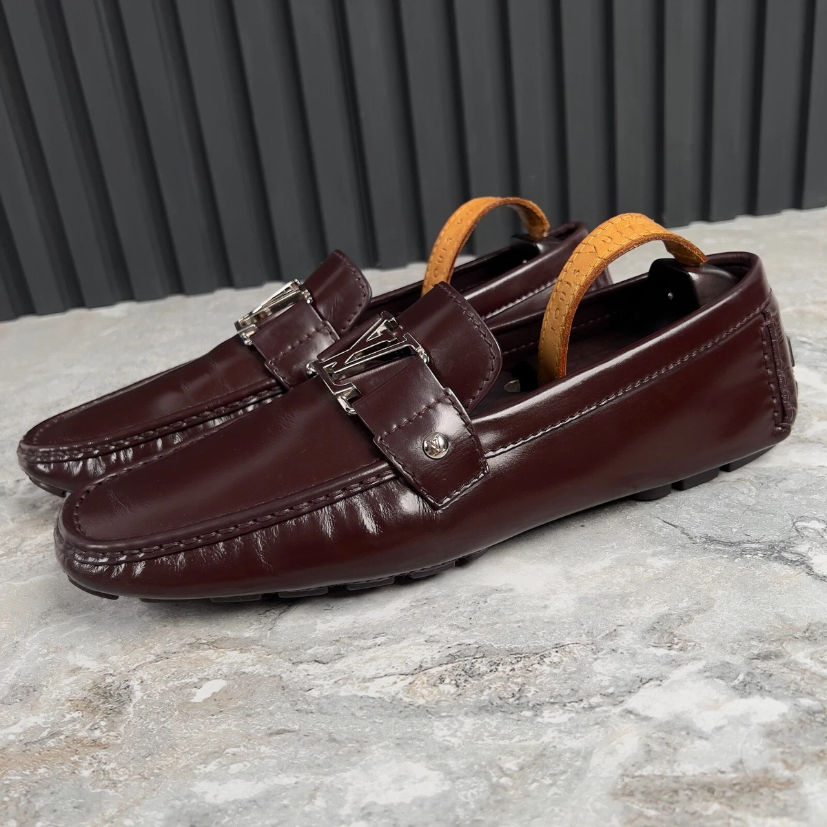 Louis Vuitton Moccasin Brown Casual Shoes for Men for sale - eBay