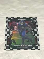 2021 Panini Prizm Black & White Checkerboard Prizm SSP Zach Cunningham 38