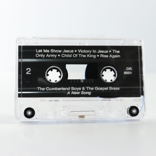 A New Song by The Cumberland Boys (Cassette Tape, Day Wind) TESTED DW6001 Gospel - Picture 4 of 6