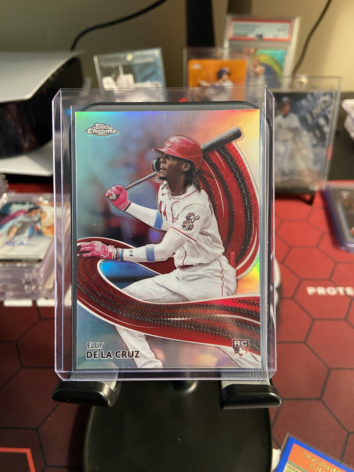 2024 Topps Chrome Elly De La Cruz RC STROKES #S-22 Insert Cincinnati Reds