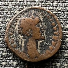Antoninus Pius As Rom Fortuna Obsequens Kaiser Bronze Imperium #428
