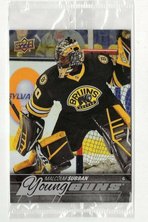 2015-16 UPPER DECK YOUNG GUNS JUMBO OVERSIZE MALCOLM SUBBAN #211 SEALED