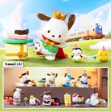 TOPTOY Sanrio Pachacco Time Train Series Blind Box Confirmed Figure Hot Toy Gift