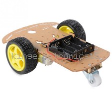 4WD 2WD Robot Smart Car Chassis Kits Speed Encoder 65x26mm Tire for Arduino K9