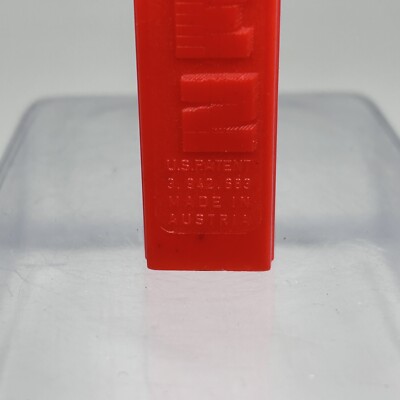 Vintage Witch Pez Dispenser No Feet Austria Green Face Red