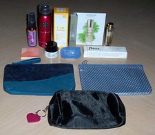 NAME BRAND makeup skincare hair care lot full/travel size  IPSY glam bags NEW