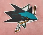 San Jose Sharks Huge High Quality Embroidered Patch 12.4"x11.2"