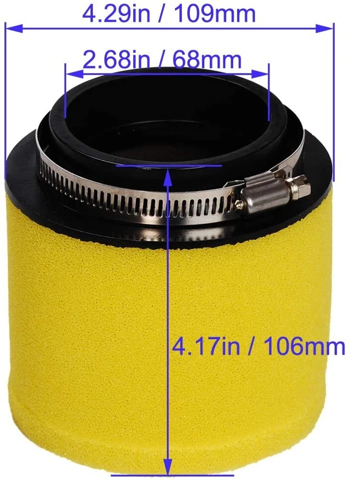 2 Dual Stage Air Filter for Arctic Cat 375 400 454 500 4X4 ATV 0470-391 0470-322 - Image 4 of 4