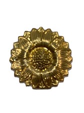 Vintage Motion East Belt Buckle Flower