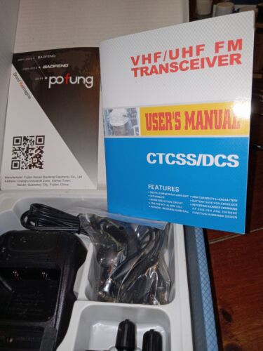 Baofeng Handheld Two-Way Radio NIB - Zdjęcie 3 z 8