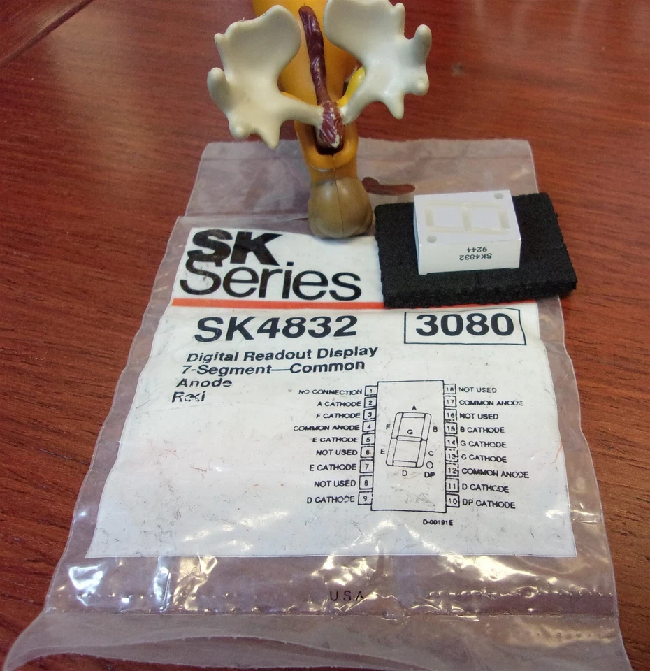 RCA SK4832 SK4832/3080 Digital Readout Display Red 0.80" SK Series Lot of 17 - Image 3 of 3