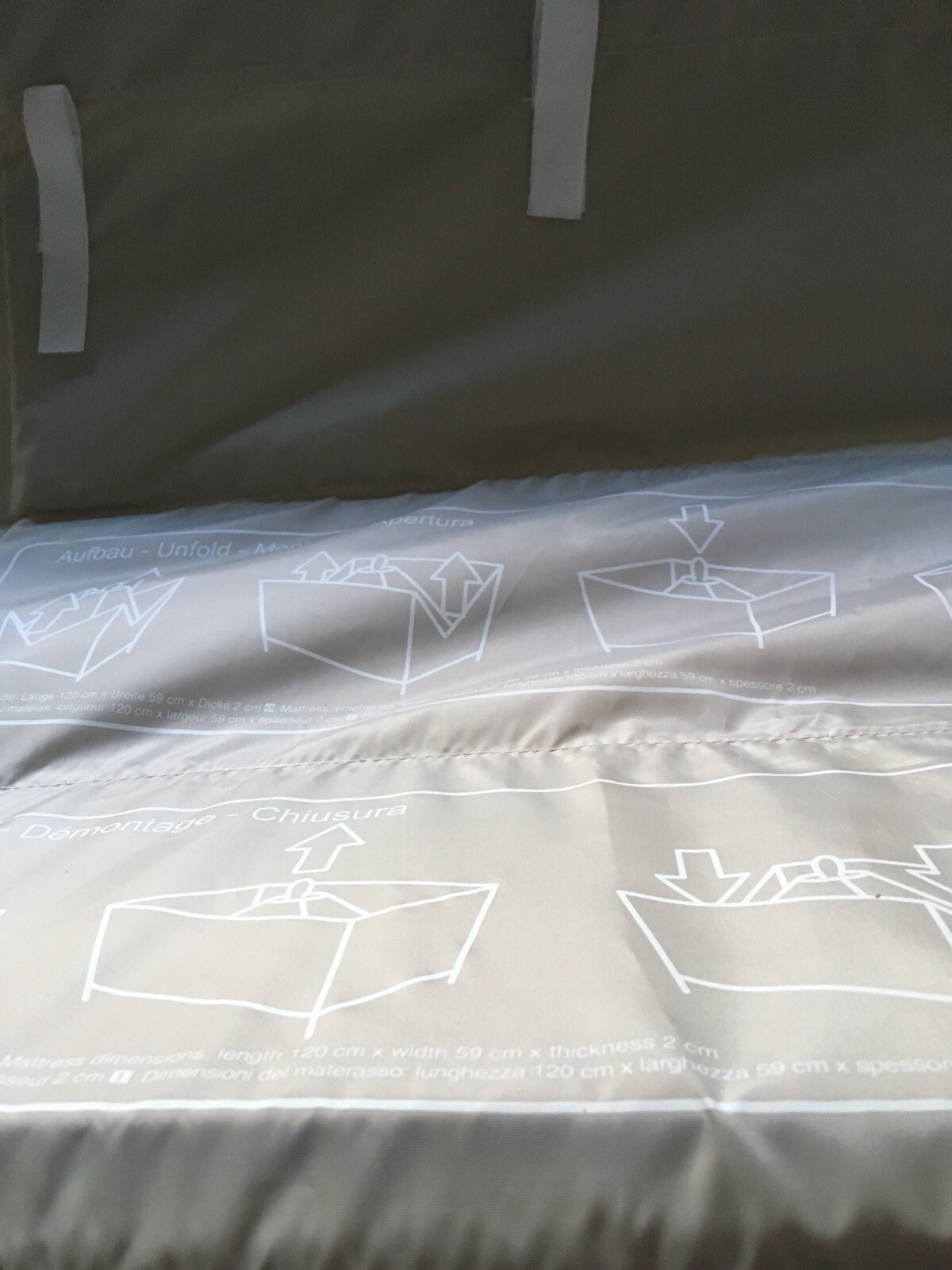 hauck dream n play travel cot Winnie The Pooh Portable With Proper