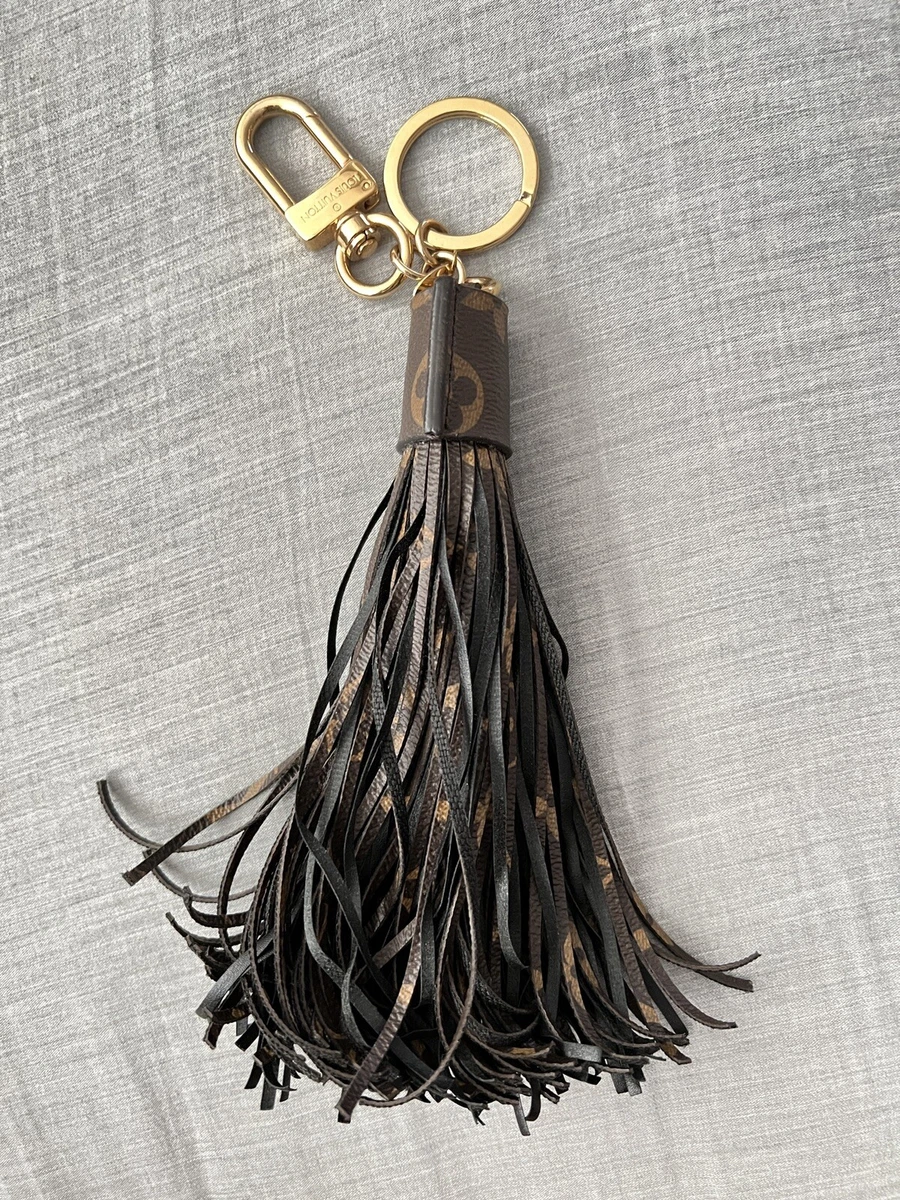 vuitton monogram tassel