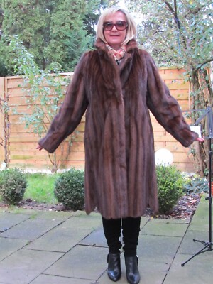 Echtpelz Pelzmantel Damen Gebraucht NERZMANTEL NERZ MANTEL ECHT