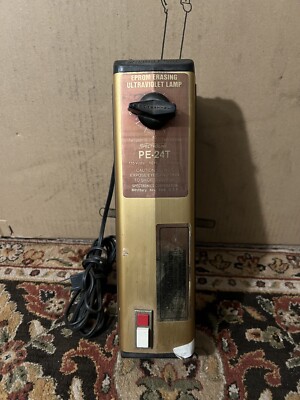 Spectroline PE-24T UV EPROM Eraser with Timer Vintage