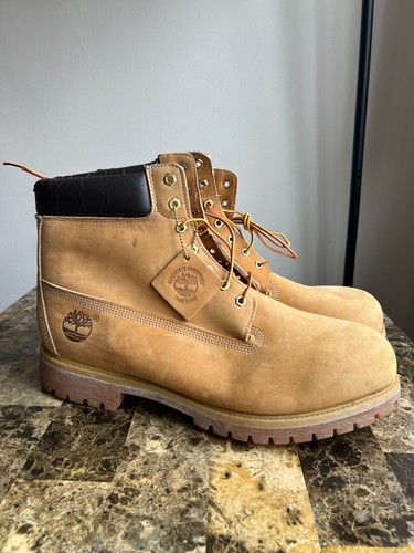 Timberland Premium 10061 Stivali Uomo Taglia 17 Made in USA - Foto 6 di 12