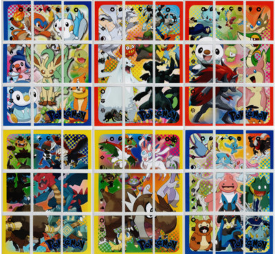CARD POKEMON POKEDEX PUZZLE EF VOL. II Full Set 54/54 2022 PERU