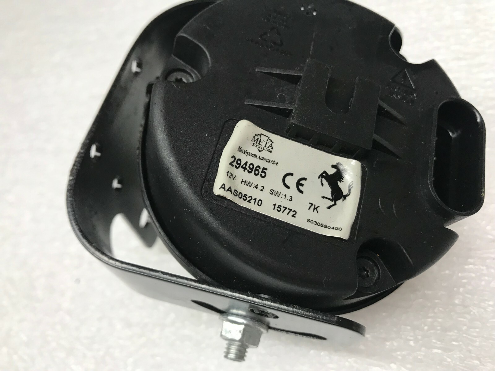 FERRARI 458 ITALIA SPECIALE 488 GTB SPIDER PISTA ALARM SIREN HORN OEM 294965