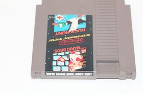 Super Mario Bros. / Duck Hunt (Nintendo NES Game, 1985) - Sharp Cartridge w/Book