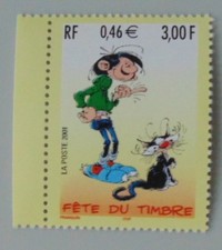 France année 2001 3370a neuf luxe ** fête du timbre provenant de carnet Gaston