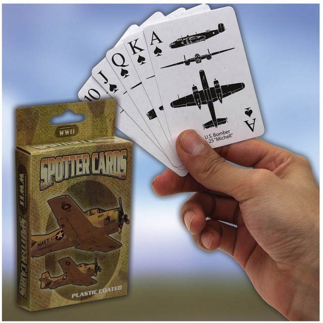 Military Playing Cards World War 2 Spotter WWII Enemy Or Friendly 