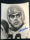 Otto Graham Cleveland Browns Signed Autographed 8X10 Photo JSA Authenticated
