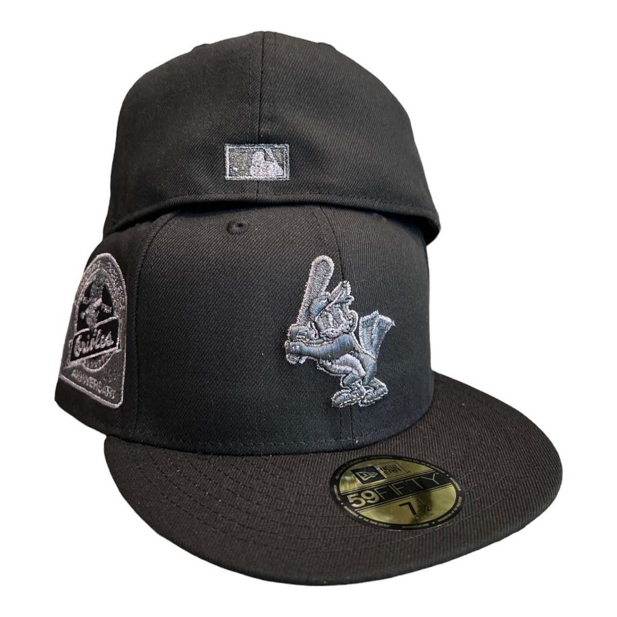 New Era Baltimore Orioles Mascot Pack 59FIFTY Fitted Hat 30th Year